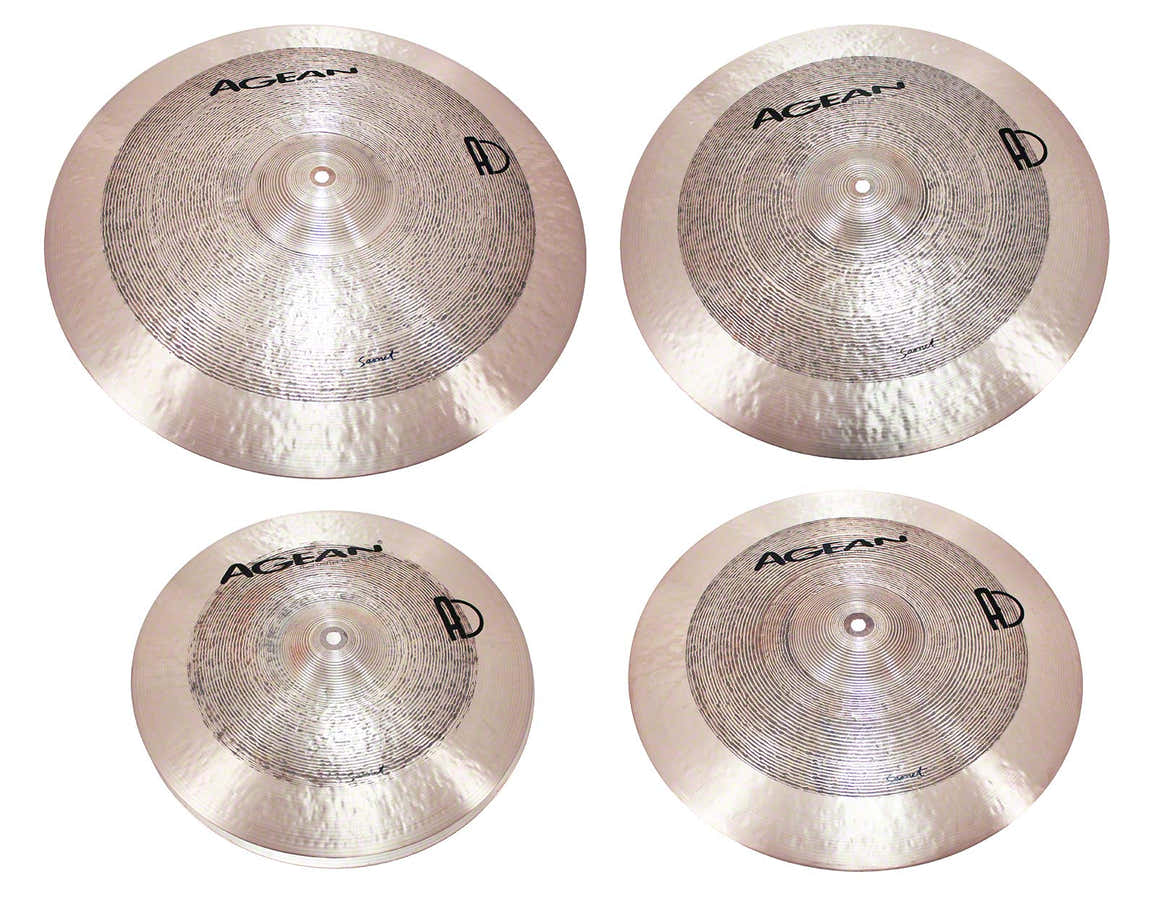 4X CYMBAL SET 14-16-18-20 SAMET - B20 BRONZE