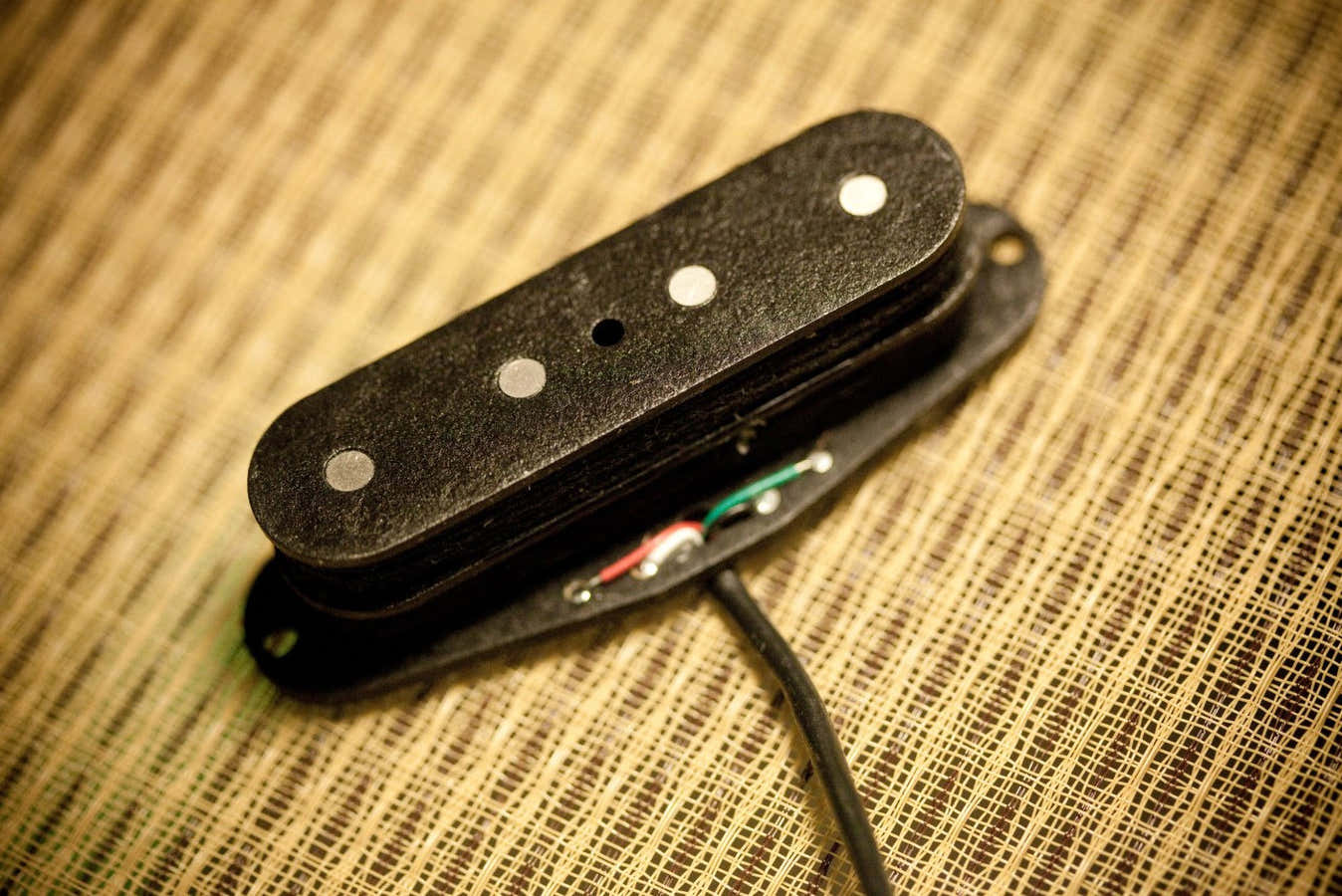 Pastilla para Tele Bass '51 Custom Shop Negro