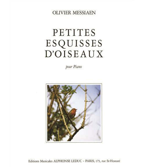 MESSIAEN O. - PETITES ESQUISSES D'OISEAUX - PIANO