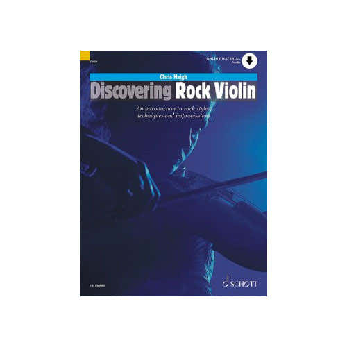 HAIGH CHRIS - DISCOVERING ROCK VIOLIN + AUDIO ONLINE