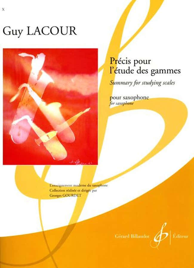 Précis Pour L'Étude Des Gammes Saxofón - Lacour