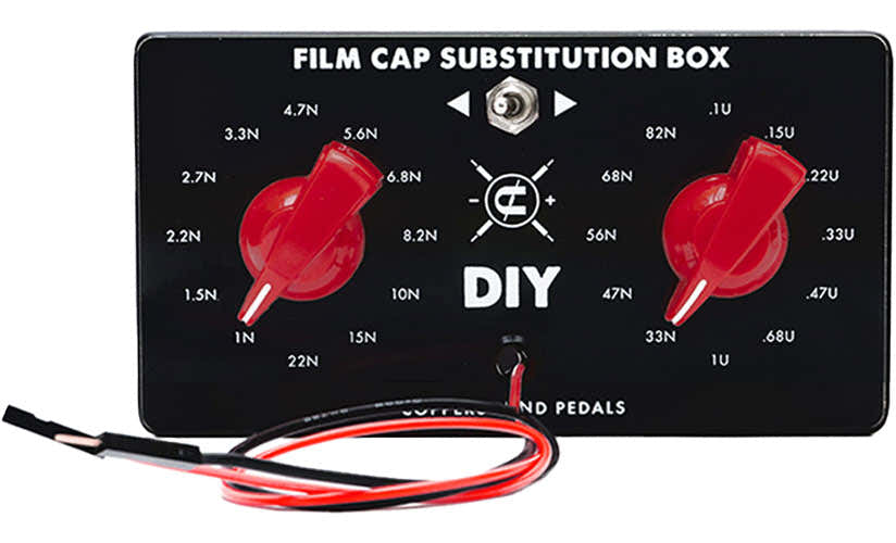 Caja de sustitución de condensadores de película