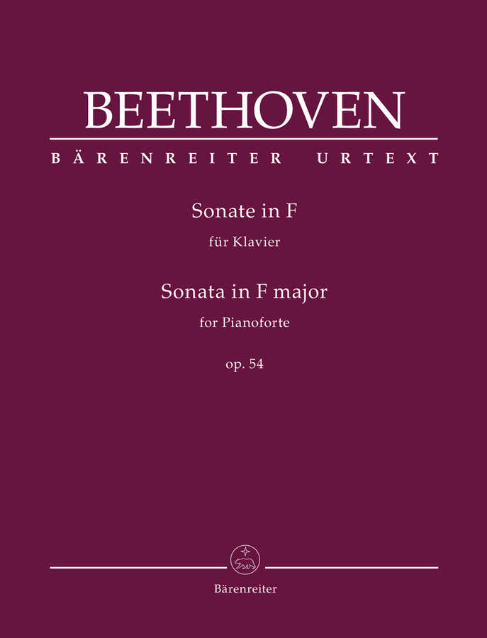 Beethoven L.V. - Sonata In F Major Op.54 - Piano