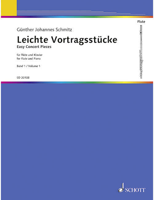 Schmitz - Easy Concert Pieces - Flute et Piano