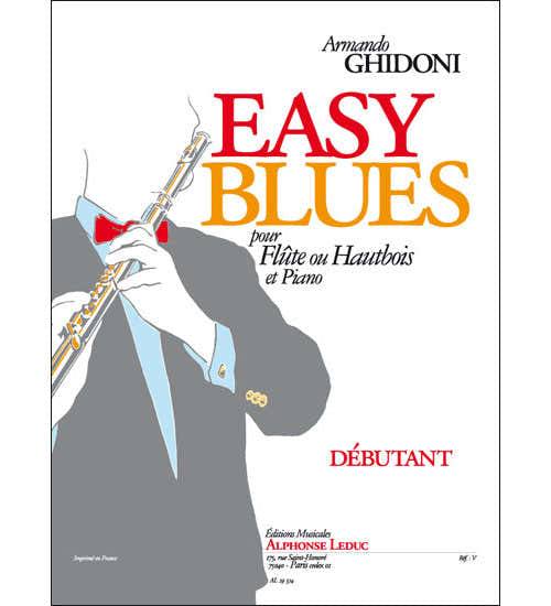 Easy blues pour flute ou hautbois et piano