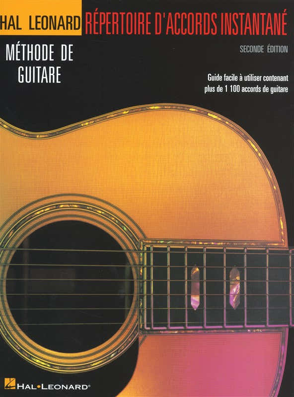 Hal Leonard Guitar Method Incredible Chord Finder French Edition - Guitar
