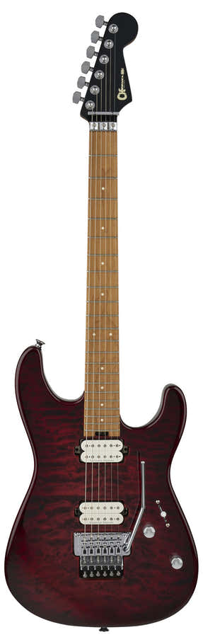 Pro-Mod Plus San Dimas Style 1 HH FR CM MN Caramelizado Sangria Burst
