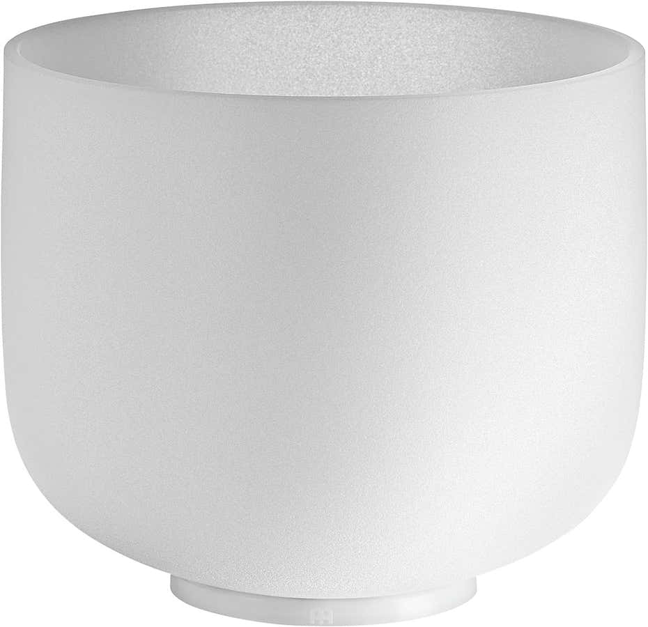 SONIC ENERGY CRYSTAL SINGING BOWL 8" NOTE B CROWN CHAKRA - CSB8B