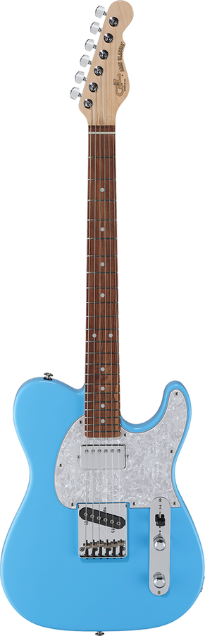 Fullerton Deluxe Asat Classic Bluesboy Himalayan Blue Touche Palissandre