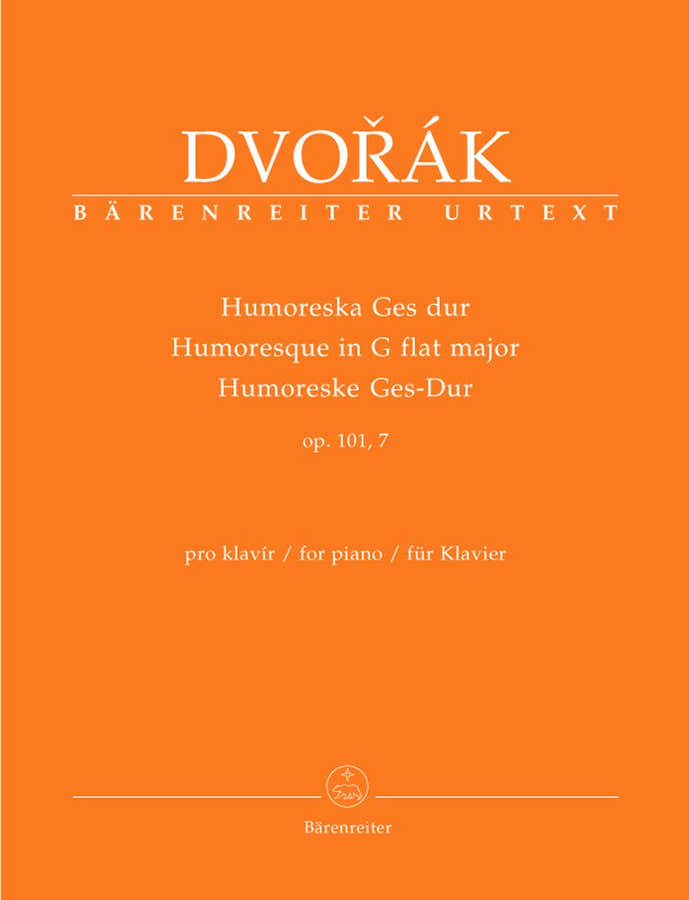 Dvorak Onin - Humoresque Ges-Dur Ges-Dur Op. 101,7 - Piano