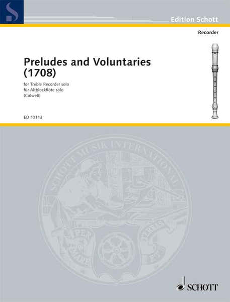 PRELUDES AND VOLUNTARIES - TREBLE RECORDER