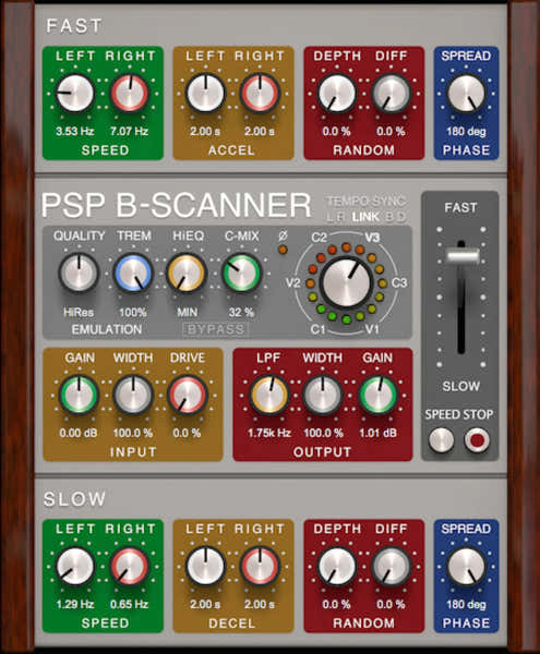 PSP Audioware B-scanner