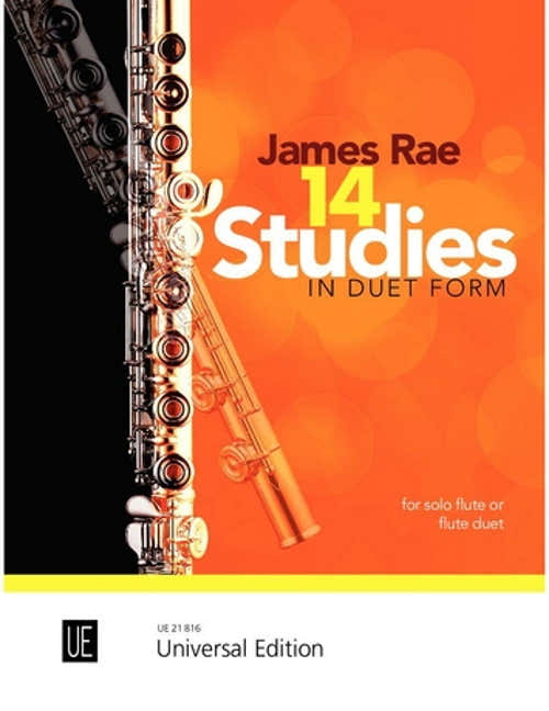 Rae James - 14 estudios en forma de dúo - 1-2 flautas