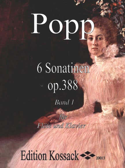 Popp W. - 6 Sonatinen Op. 388 Band 1 - Flûte et Piano