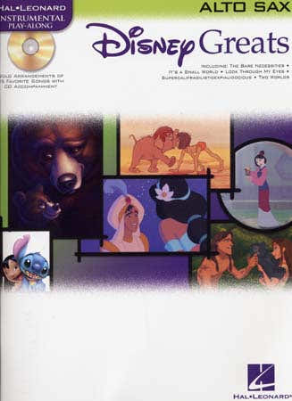 Disney Greats Alto Sax + Audio Online
