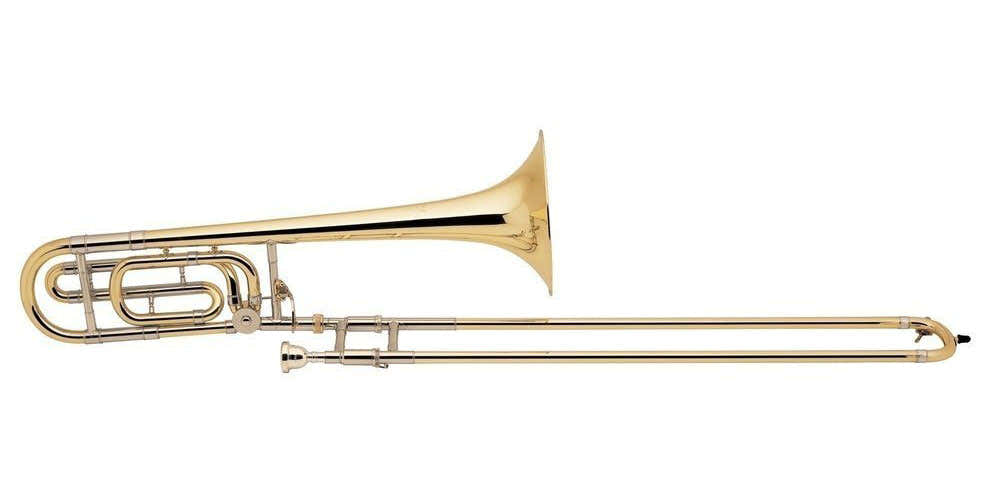 50B - TROMBON BAJO PROFESIONAL - LACADO ORO