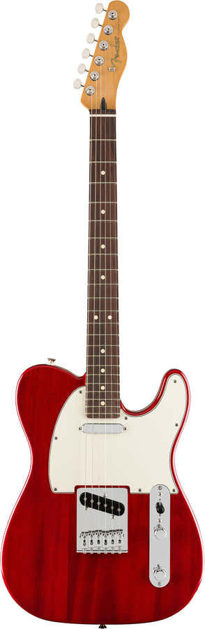 Telecaster Player II RW Cereza transparente