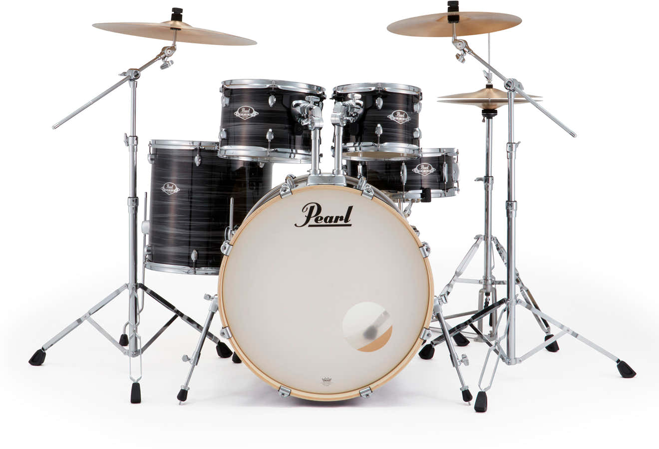EXX725SNBRC-778 - Export rock 22" HWP-834 and PX Graphite Silver Twist cymbals