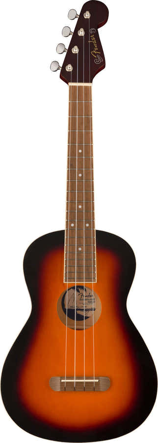 Avalon Ukelele tenor nogal sunburst de 2 colores