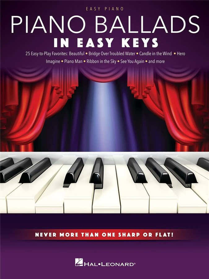 SUPER EASY SONGBOOK - PIANO BALLADS IN EASY KEYS