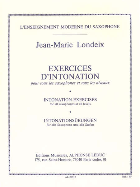 Exercices D'Intonation