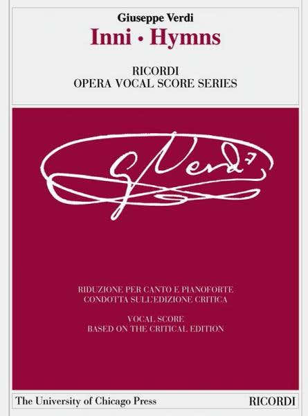 VERDI G. - INNI - HYMNS - CHANT PIANO