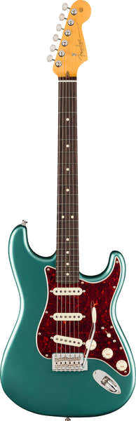 American Professional Classic Stratocaster RW Verde Sherwood metalizado desgastado