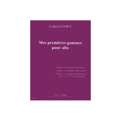 Forti - Mes 1ères Gammes Alto - Vol.3