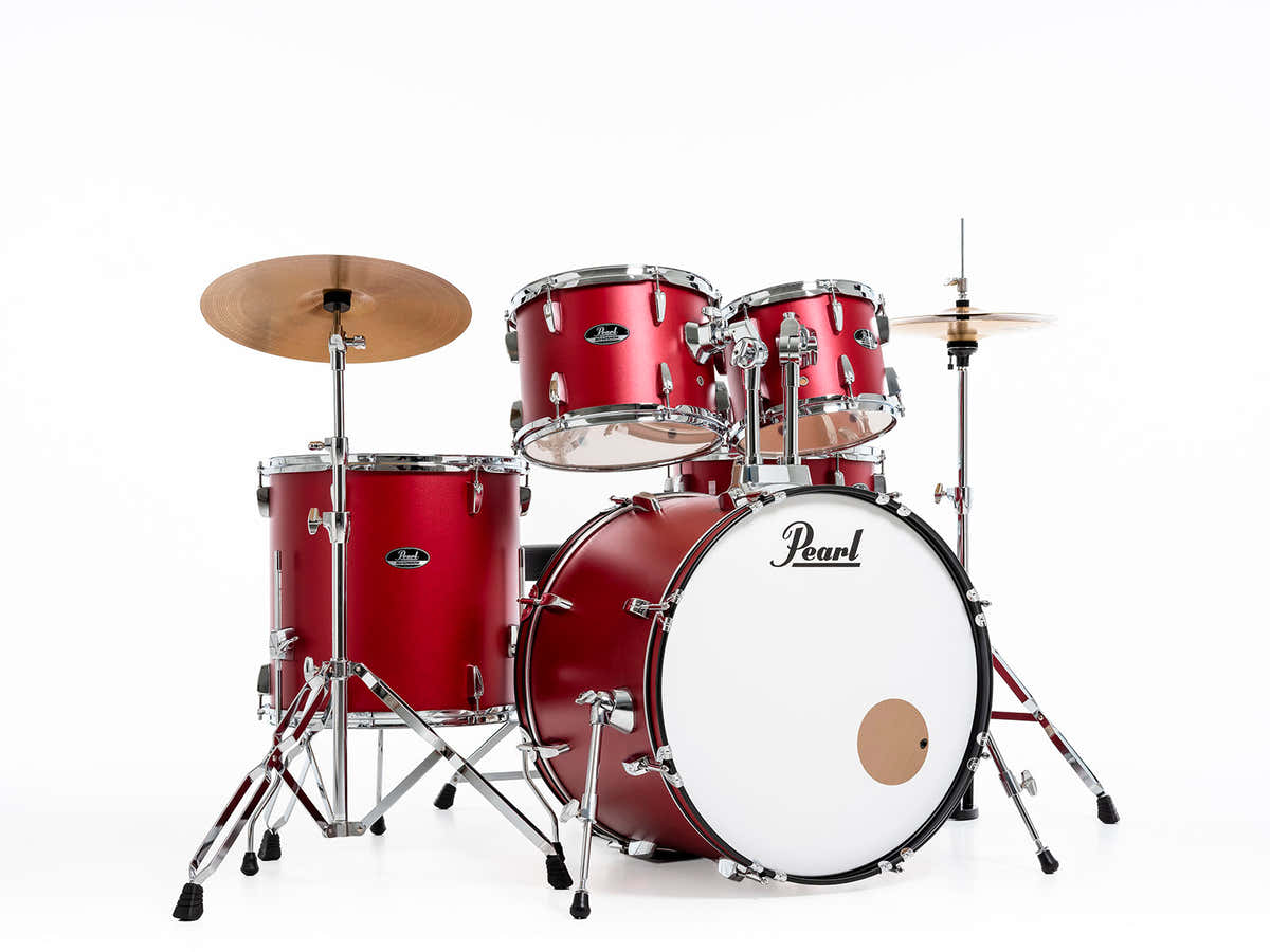 RSS525SCC-747 - Roadshow 5F Rock 22" + Sabian Solar 2 Matte Red Cymbals