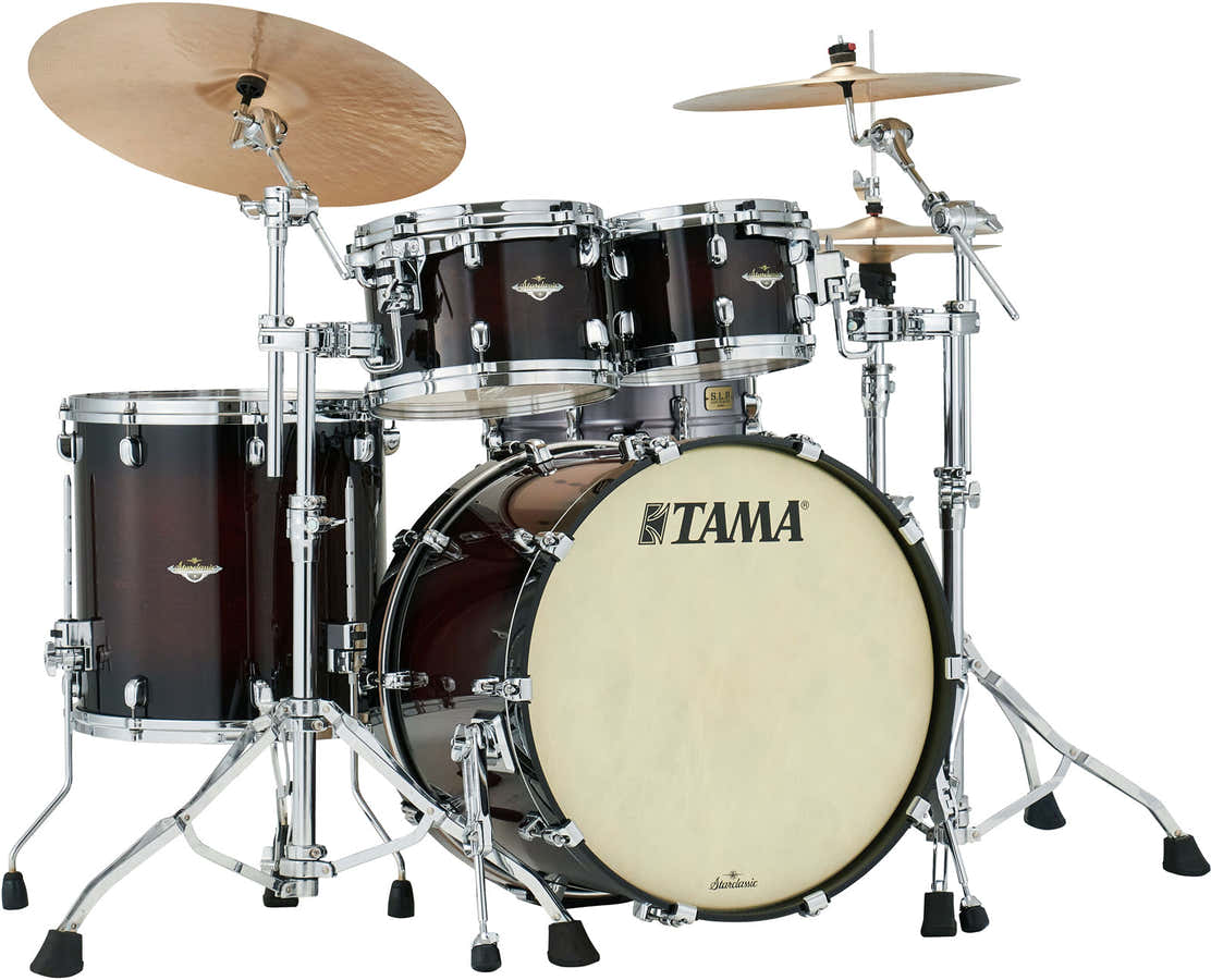 Starclassic Maple Stage 22 Dark Mocha Burst