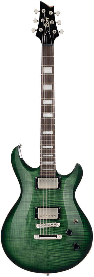 M600 Transparent Green Burst