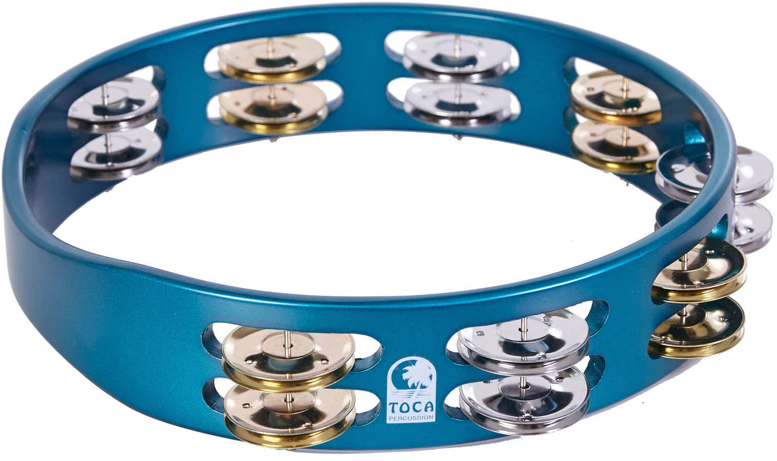 Pandereta Colorsound Azul Océano Mate Tct10-Ob