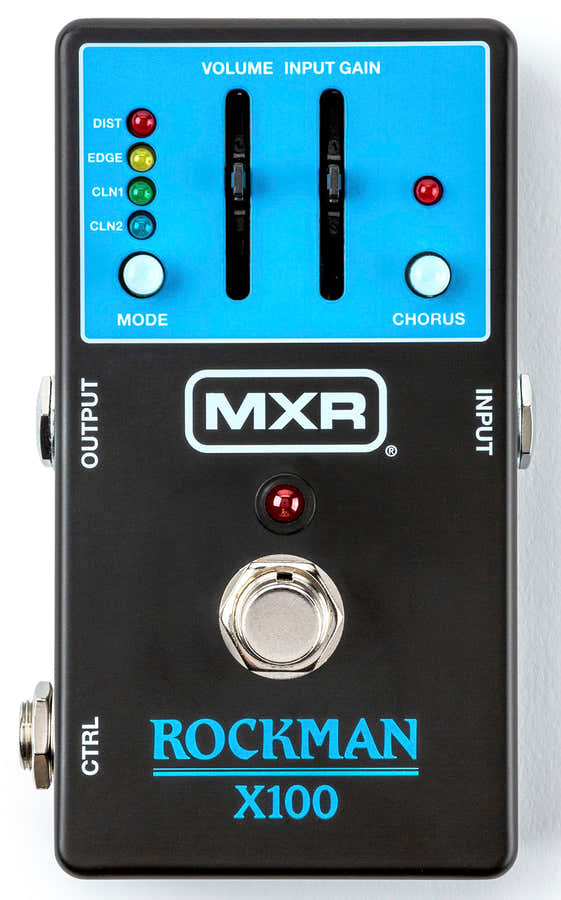 Rockman X100 Procesador de tono analógico Overdrive