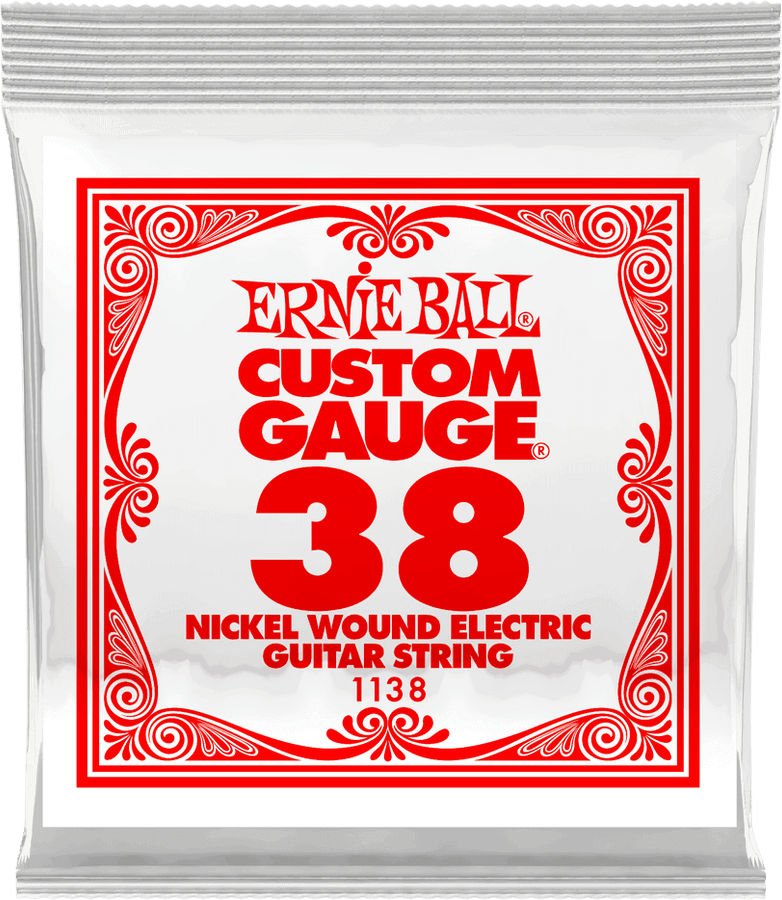 .038 NICKEL WOUND ELECTRIC GUITAR STRINGS