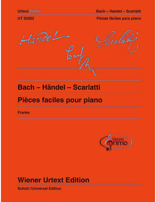 Bach - Bach - Händel - Scarlatti Vol. 1 - Piano