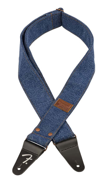 x Wrangler correa de denim con remaches índigo