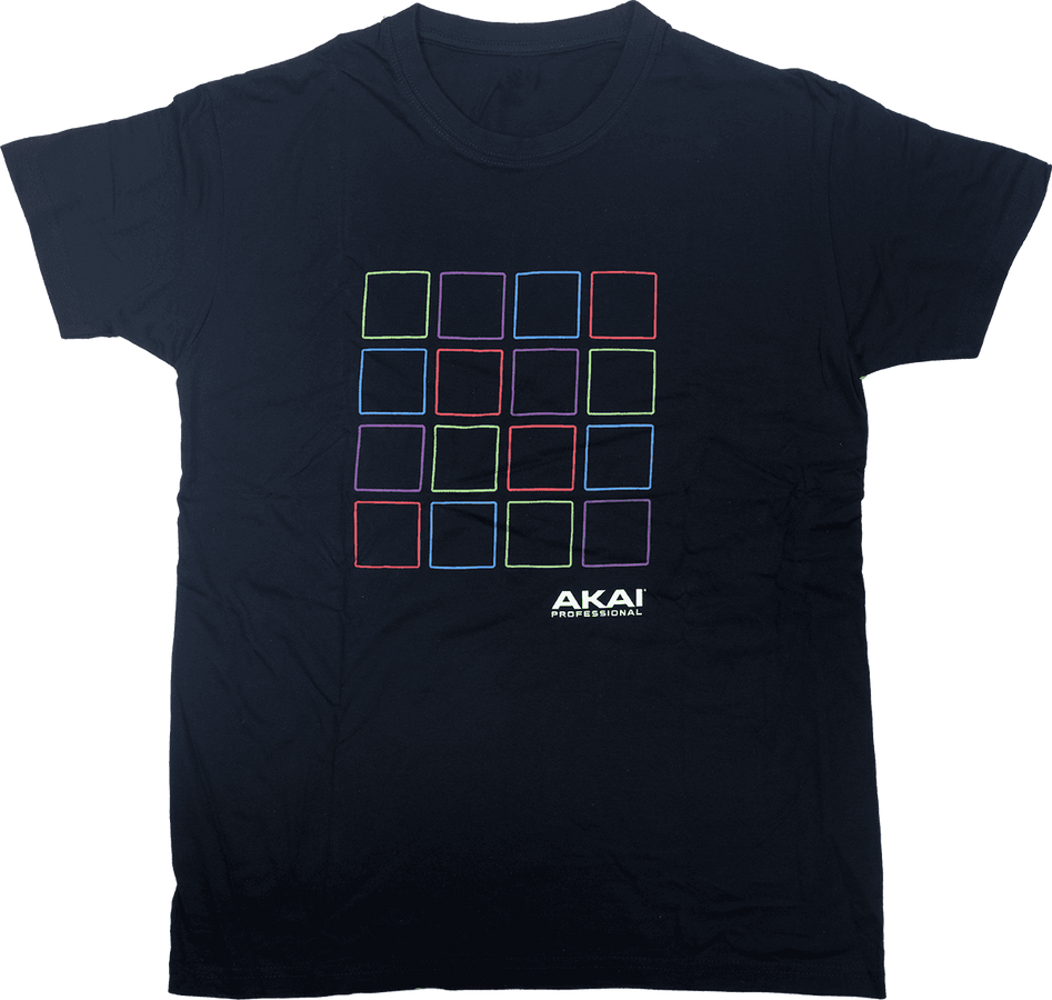 Akai Mpc T-Shirt Black 180G Size M