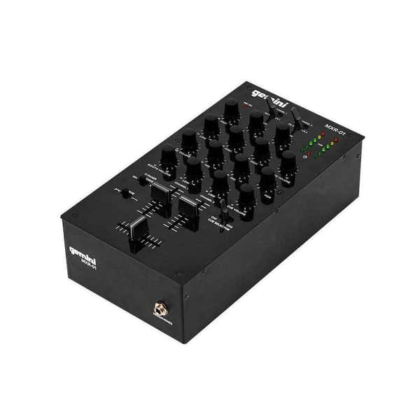 Gemini MXR-01BT - MEZCLADOR DE 2 CANALES (BLUETOOTH)