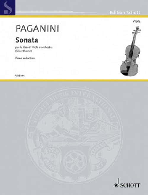 Paganini N. - Sonata - Viola y piano