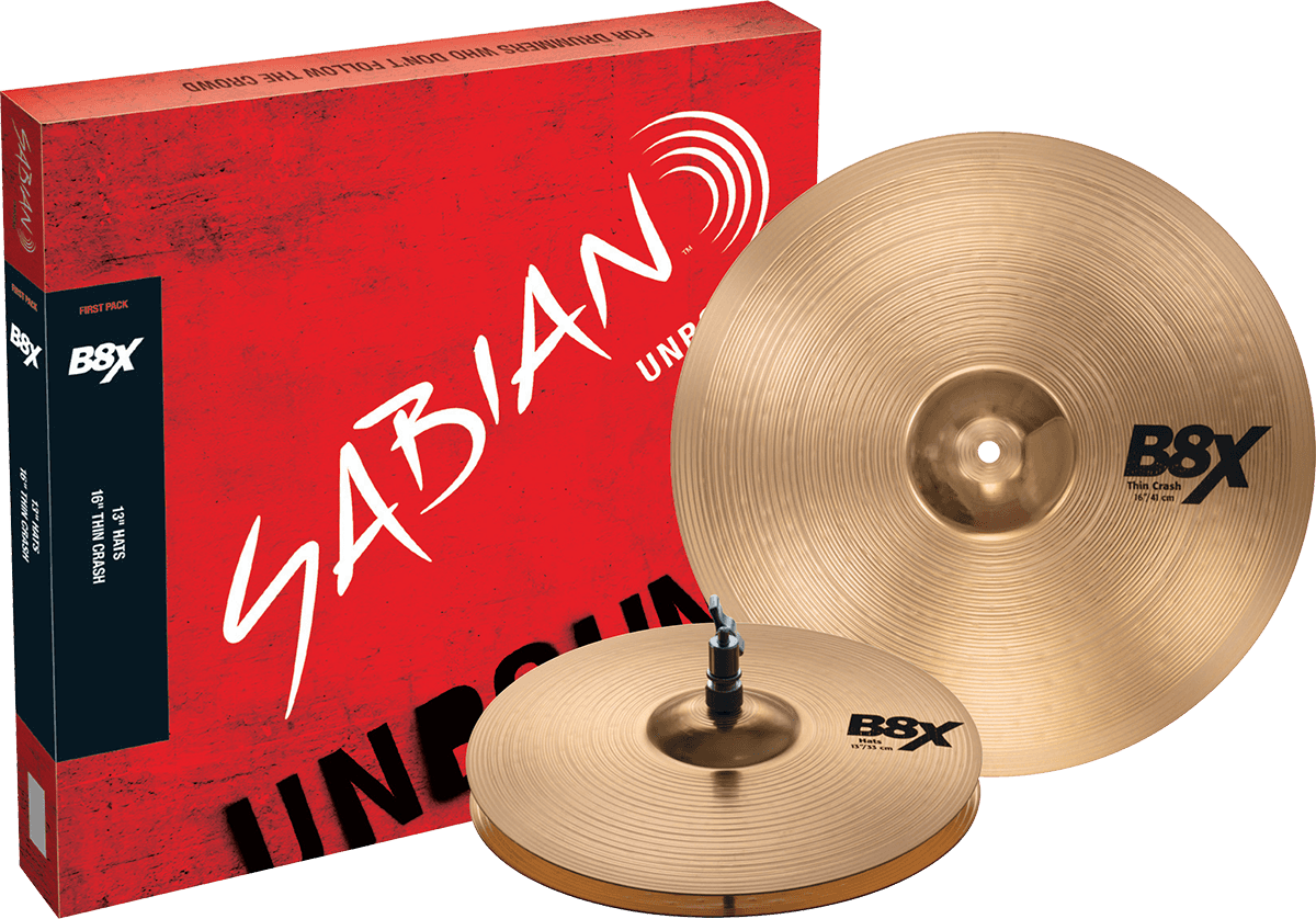 Set B8X First 13"/16" +9 DÍAS PRUEBA DRUMEO