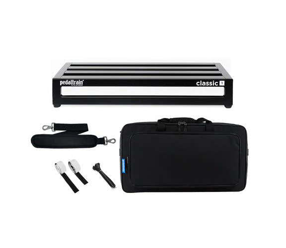 Classic 1 Pedalera con funda blanda