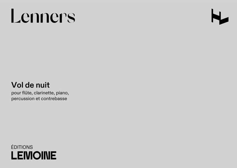 Lenners - Vol De Nuit - Flauta Clarinete Piano Percusión Y Contrabajo