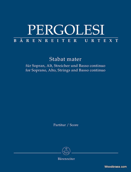 Pergolese G.B. - Stabat Mater - Score
