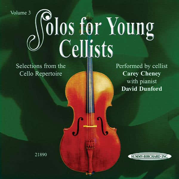 CHENEY CAREY - SOLOS FOR YOUNG CELLIST VOL.3 - CD SEUL