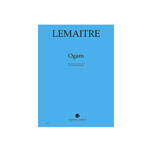 Lemaitre - Ogam - Marimba Y 3 Flautas de Pico (Tenor Bajo Y Contrabajo)