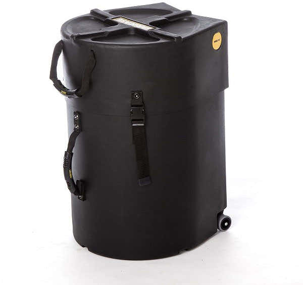 12" Black Djembe Hardcase