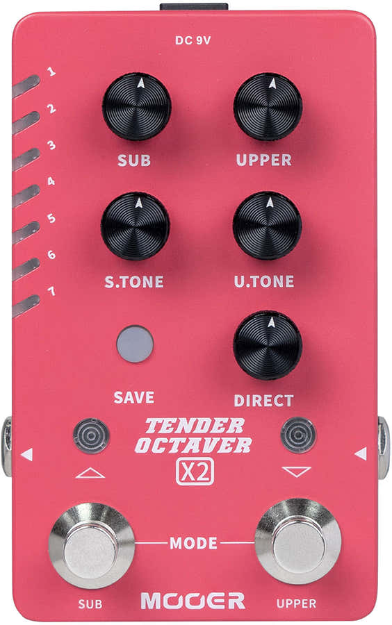 FOOTSWITCH MOOER TENDER OCTAVER X2