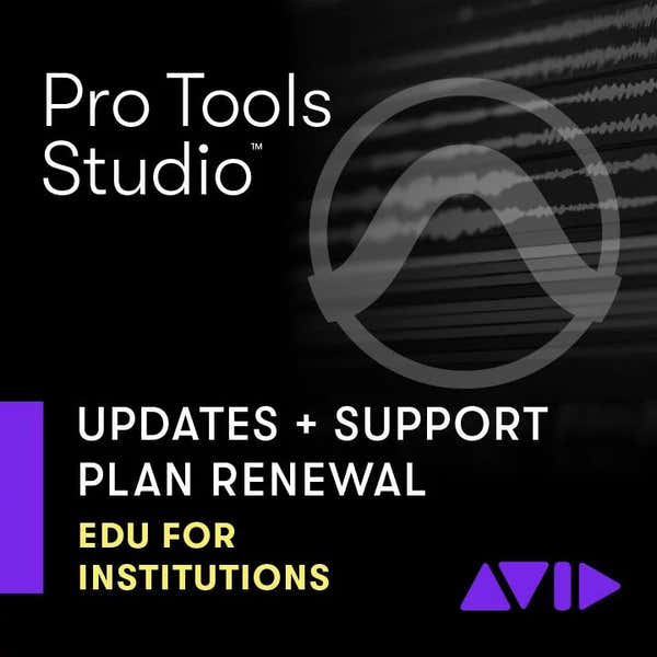 AVID Pro Tools Studio Renovación del plan Education INST UPD