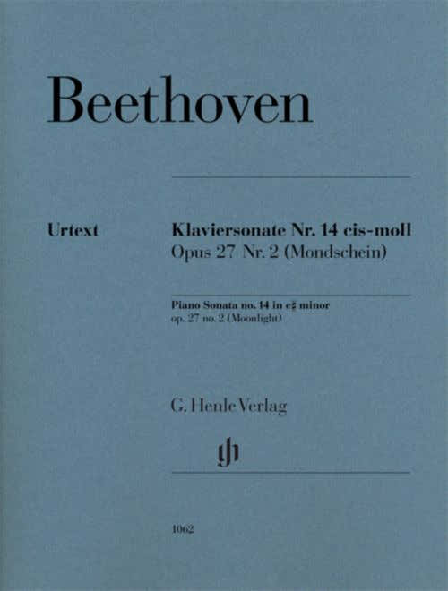 Beethoven L.V. - Piano Sonata No. 14 C Sh Minor Op. 27,2 Clair De Lune