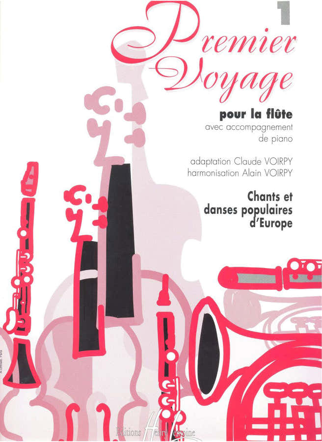 Voirpy Alain - Premier Voyage Vol.1 - Flauta y piano